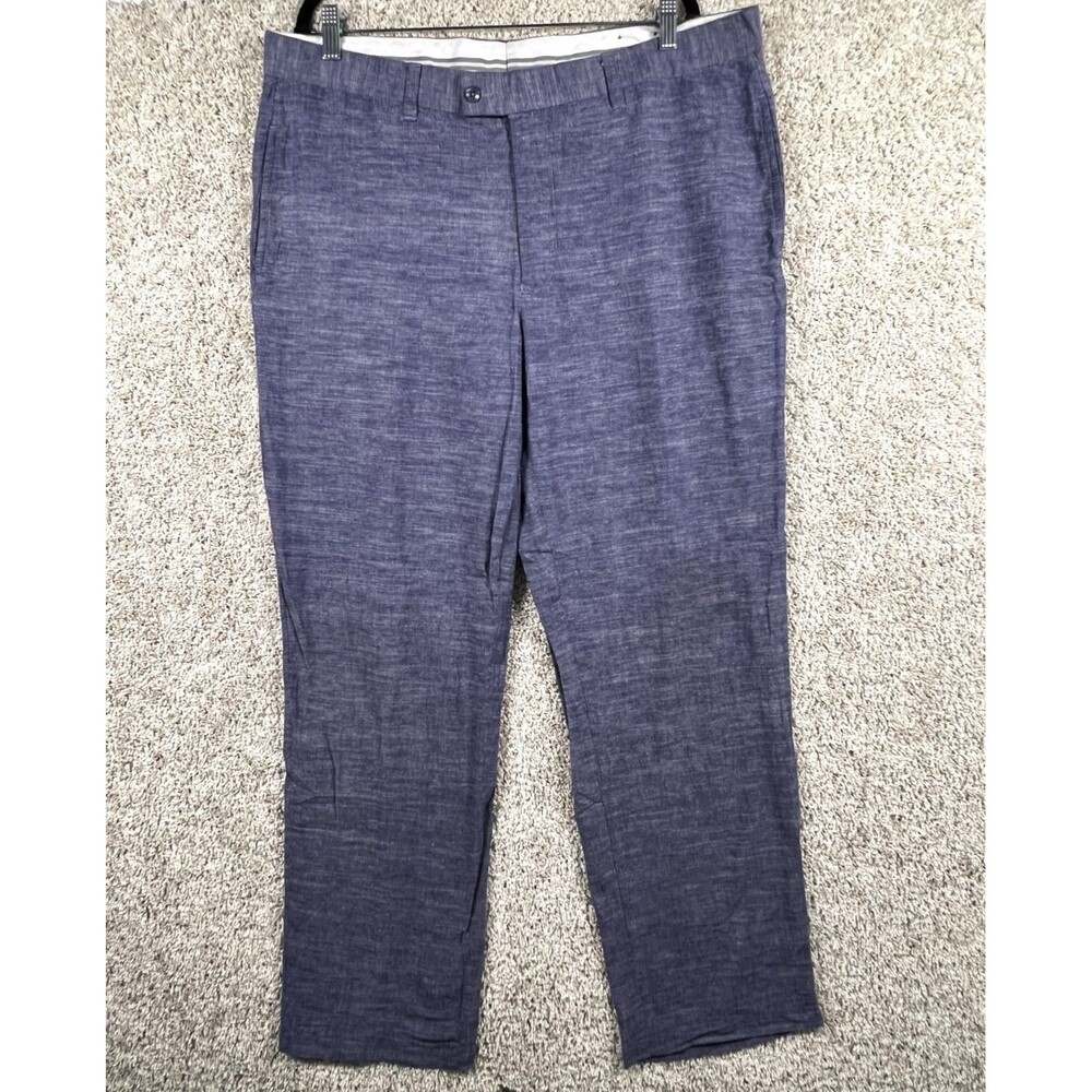 Paulo solari Mens Pants Blue Size 38x34